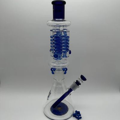Phoenix Star 3 Spiral Large Glycerin Beaker w/ matching stem