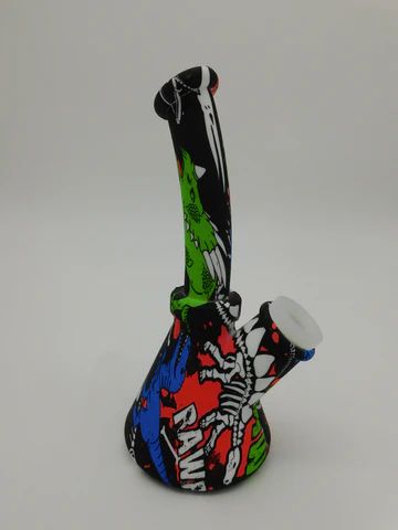 6.5" Printed Silicone Rig