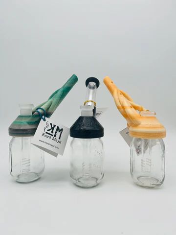 Mini Mason Jar Water Pipe