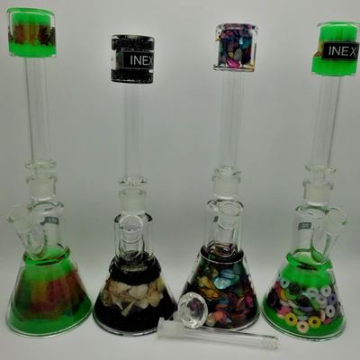 Inex Heavy 2 Piece Large Real Life Handmade Beaker - Collector's Item