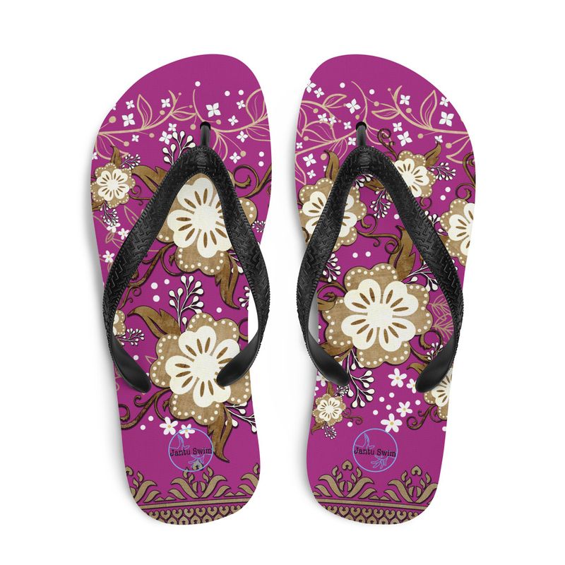 Yun Sarong Flip-Flops