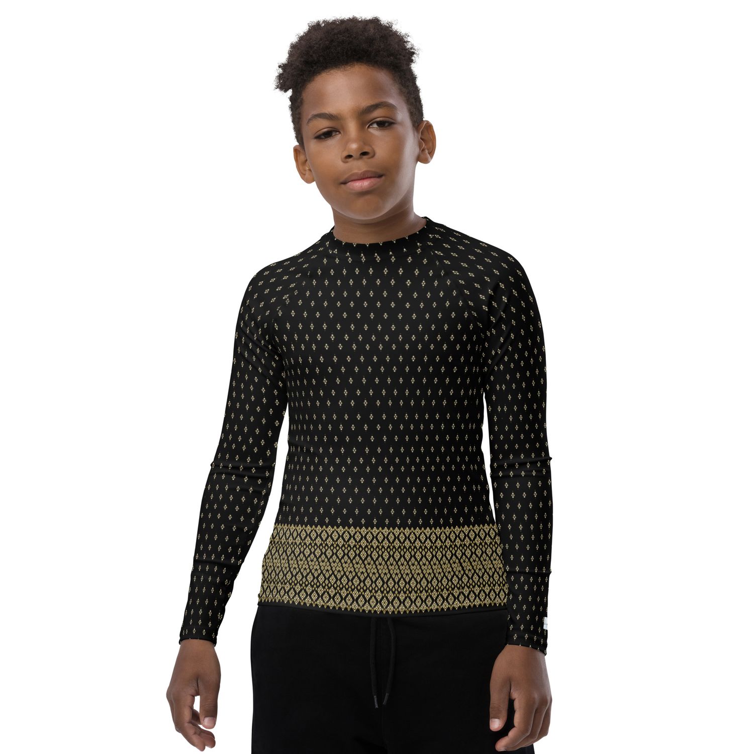 Mystical Black Youth Rash Guard