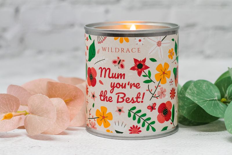 Mum you're the Best! - WILDRACE Candle