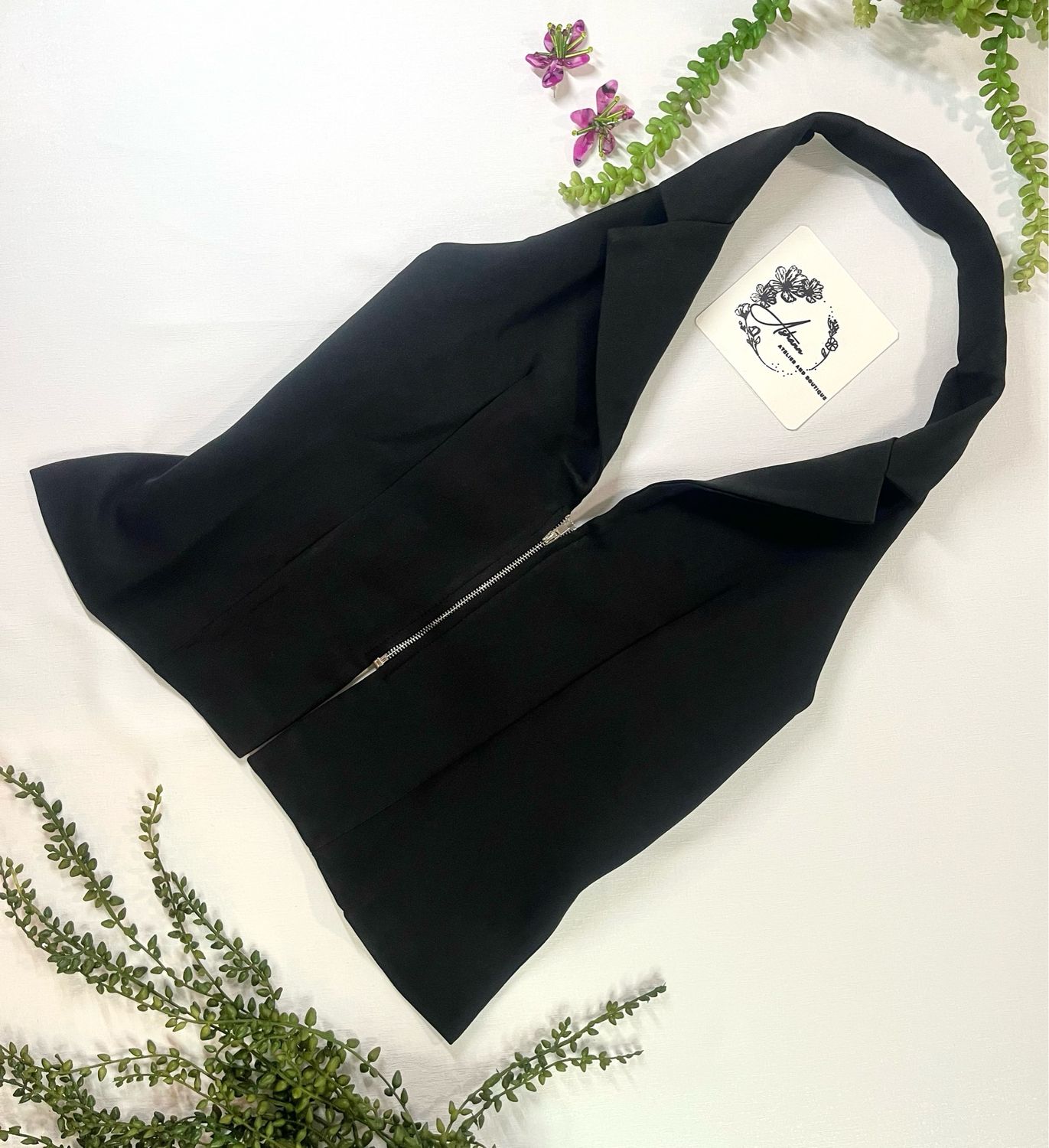 Backless top