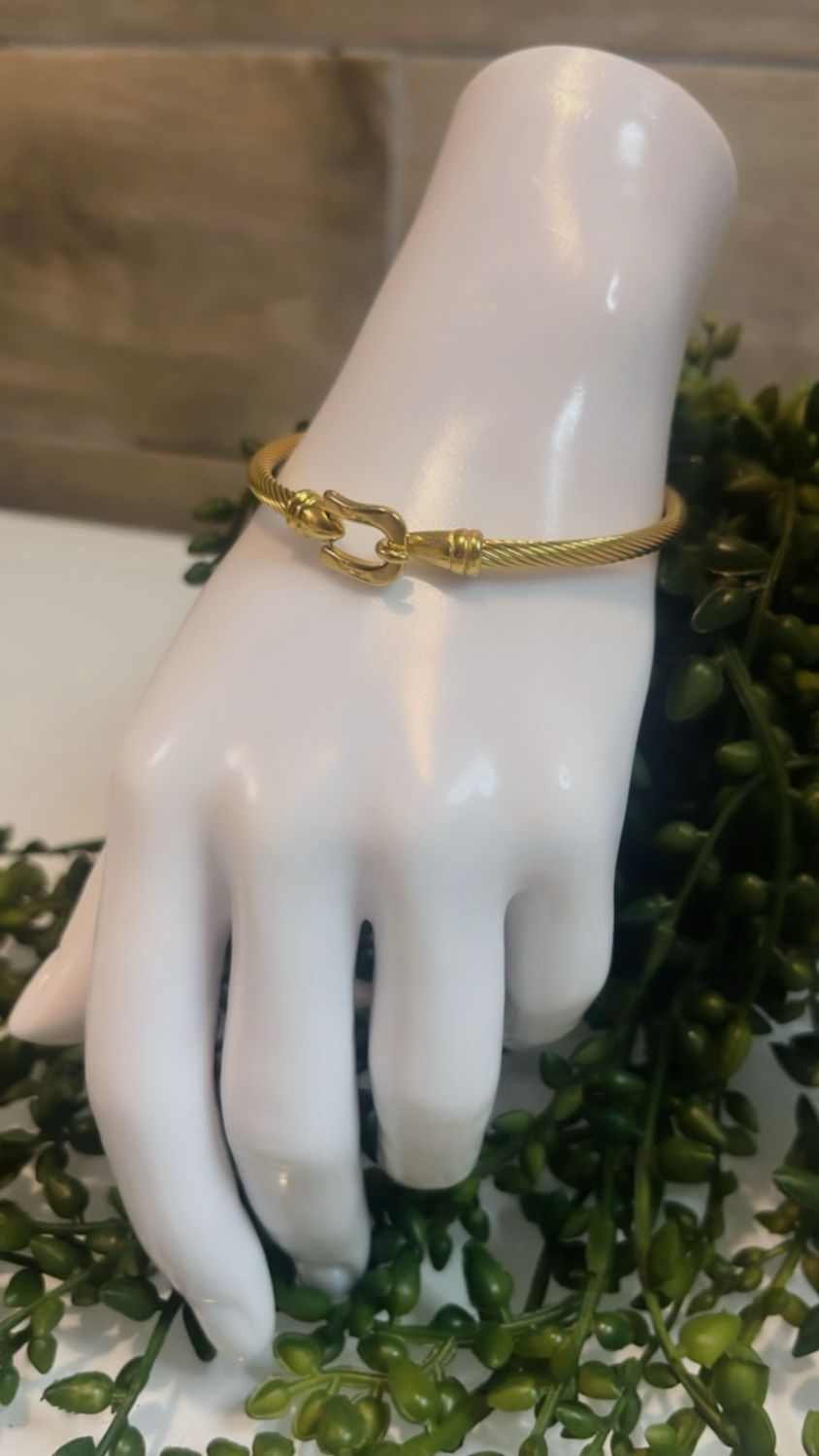Pulsera con gancho acero inoxidable