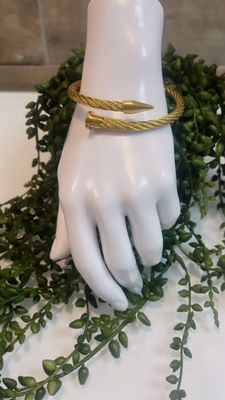 Pulsera en espiral acero inoxidable