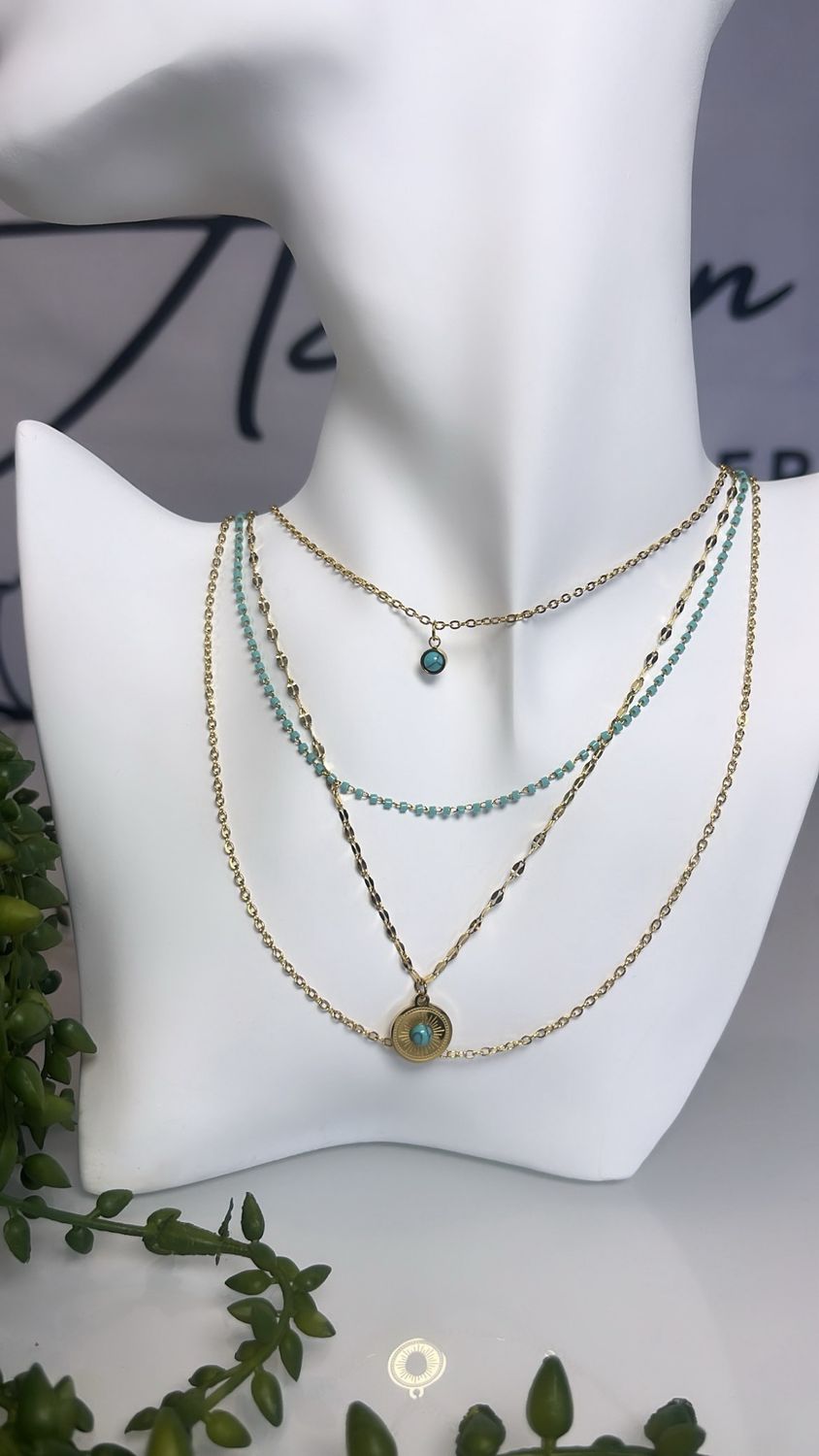 Collar con piedra