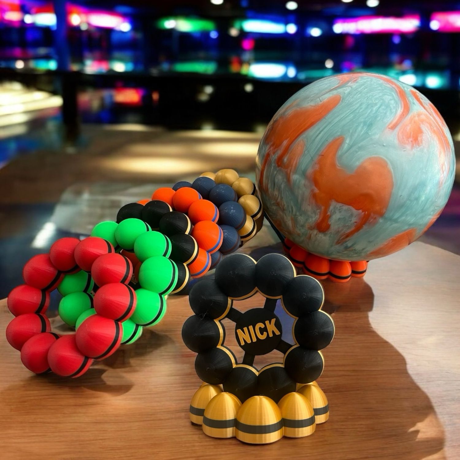 Bubble Bowling Ball Cup