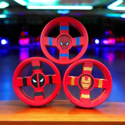 Super Hero Bowling Ball Cup