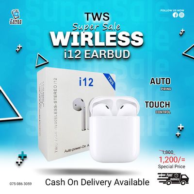 TWS i12 Earbuds