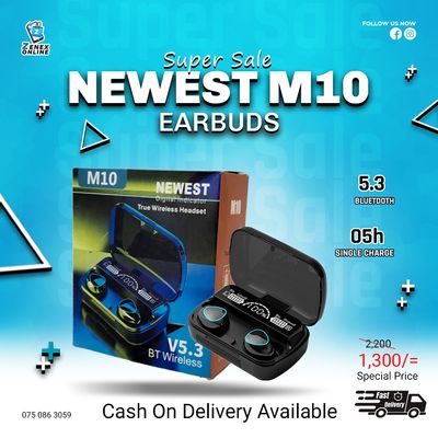 M10 Wireless Bluetooth Earbuds