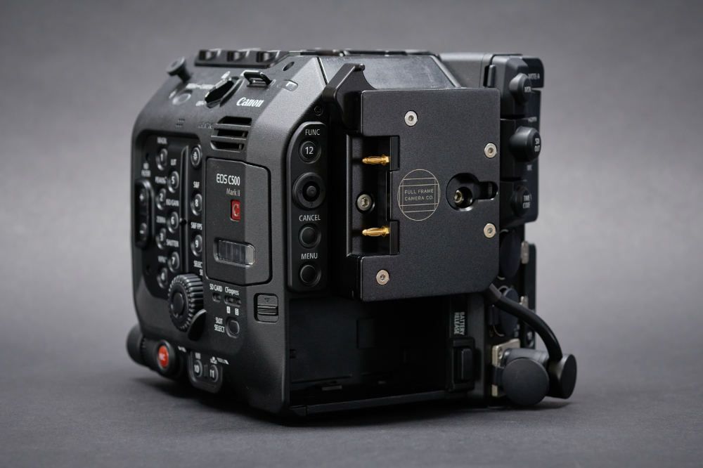 Gold Mount plate for Canon C300mkIII/C500mkII