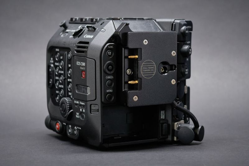 Gold Mount plate for Canon C300mkIII/C500mkII