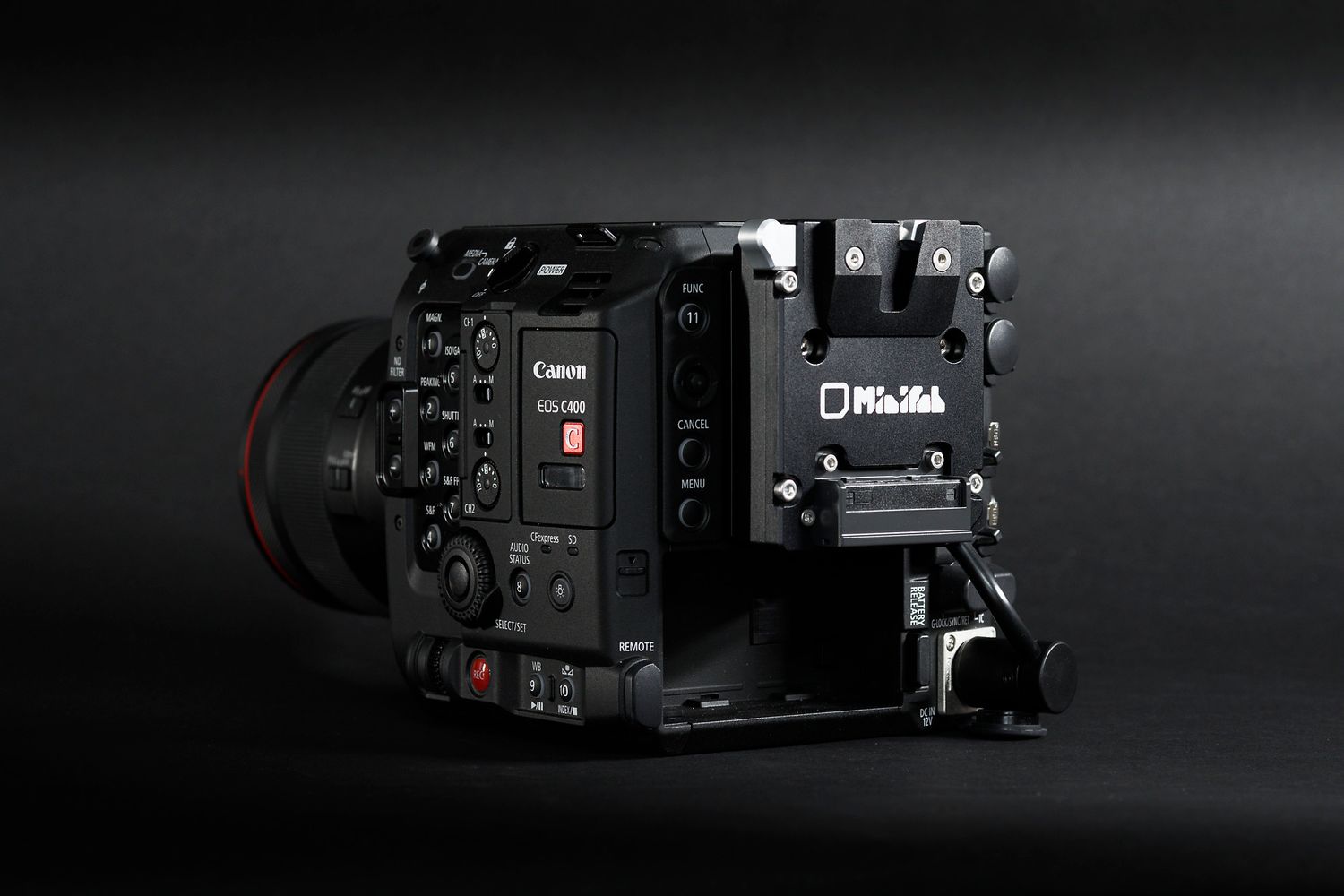 VMP400 - V-Mount battery plate for Canon C400