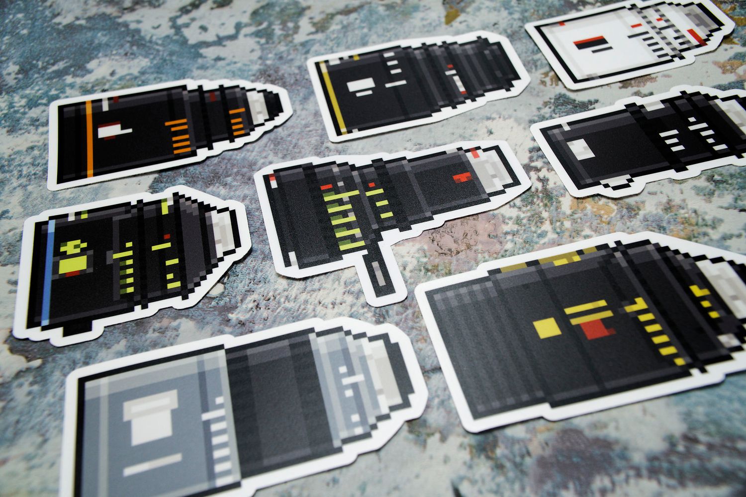 Anamorphic - Sticker Set A