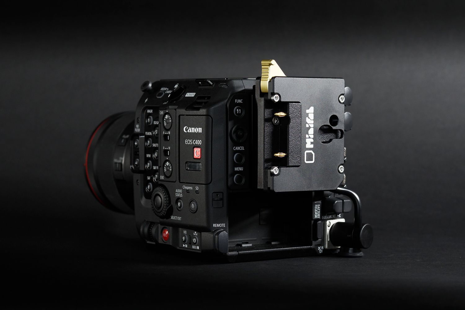 GMP400 - Gold mount plate for Canon Cinema EOS
