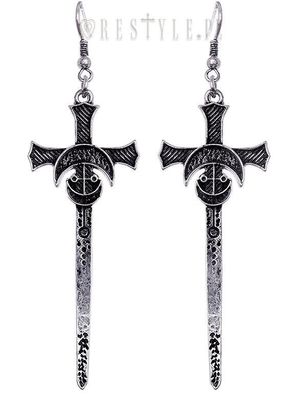 Boucles d&#39;Oreilles Swords [SILVER]