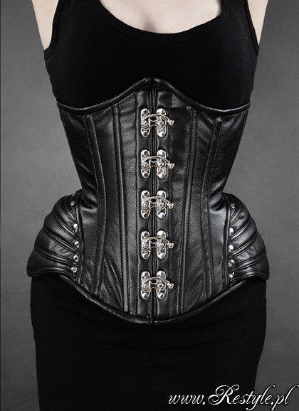 Black Armor Corset