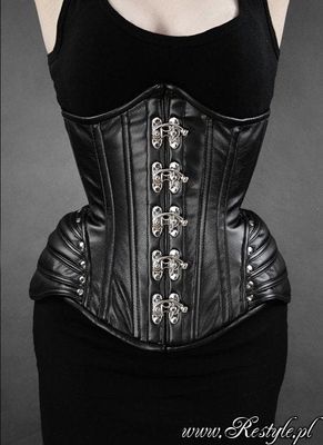 Black Armor Corset