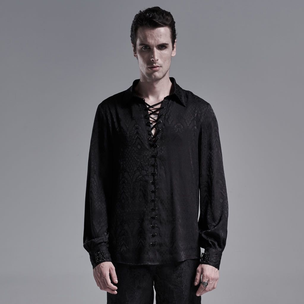 Shirt WY-1279 [BLACK][PLUS]