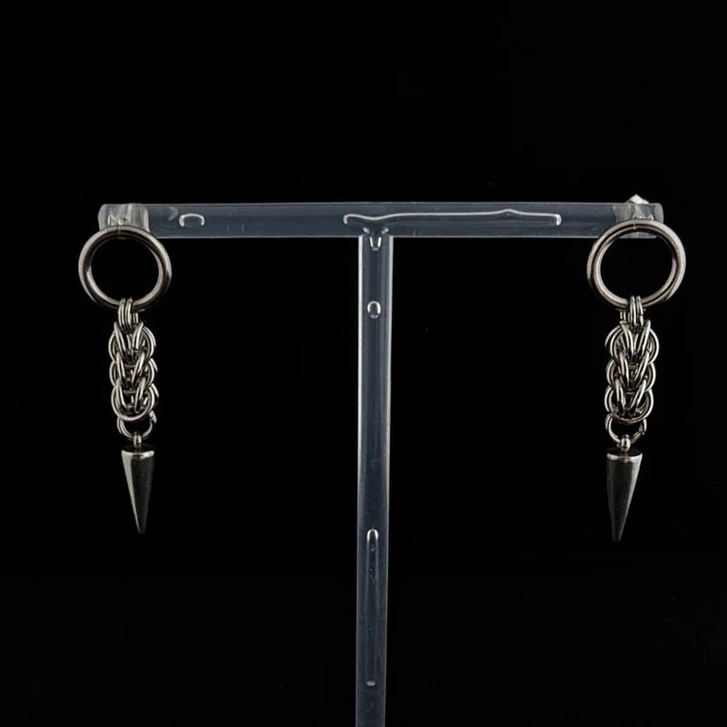 Boucles D'oreilles Créoles Lisses En Or 18K - Diamètre 14 Mm, Fermoir à Clous, Neuf Avec étiquette