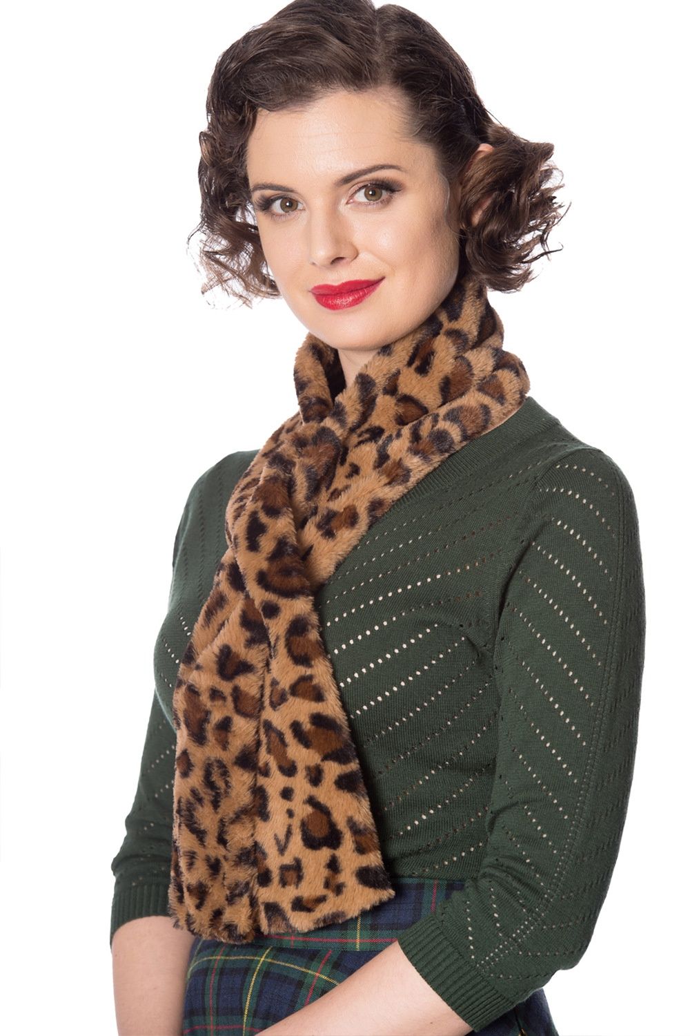 Olga Scarf [LEOPARD] [AC45023]