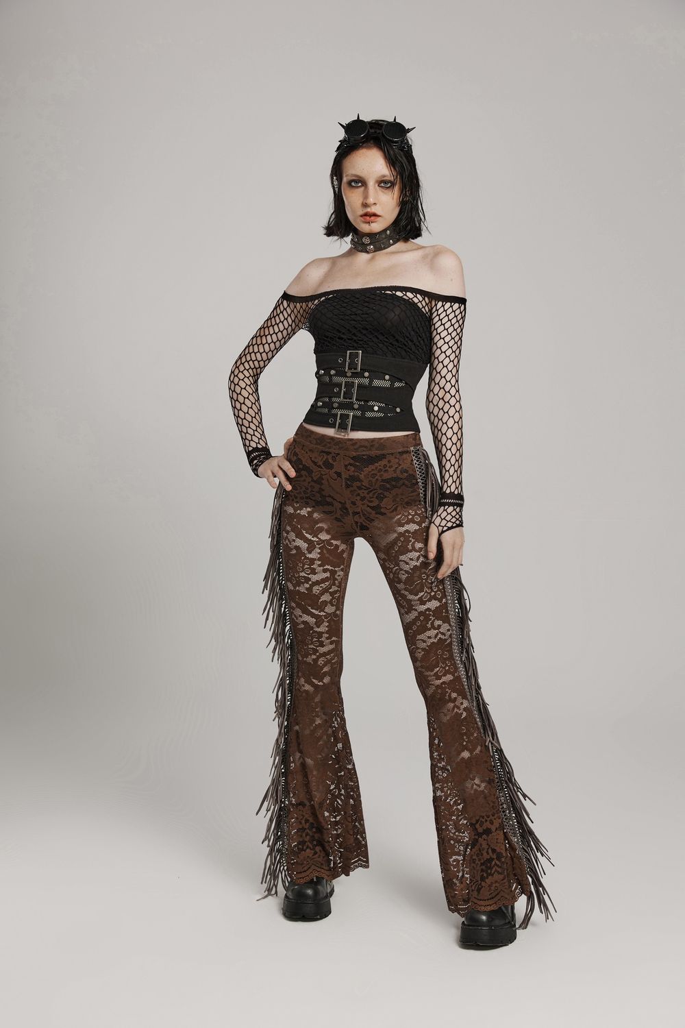 Pants WK-610 [BROWN]