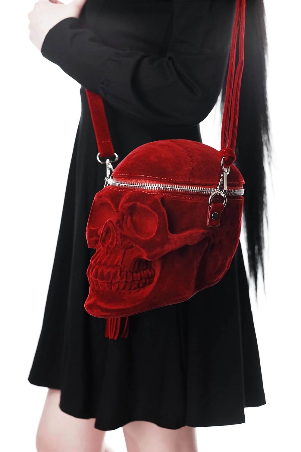 Gravedigger Skull Purse [RED]