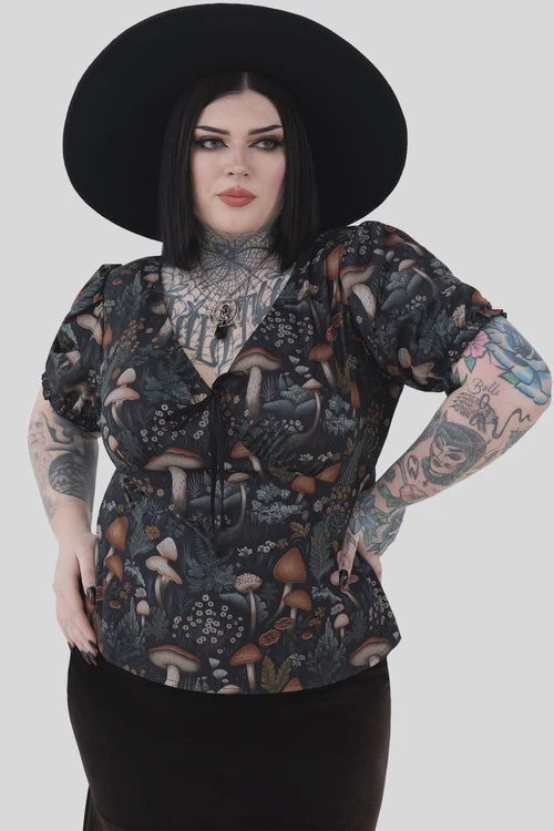 Night Forager Blouse [PLUS]