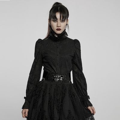 Blouse WY-1391 [BLACK][PLUS]
