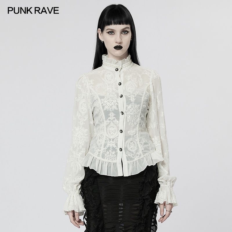 Blouse WY-1267 [BLANC] [PLUS]