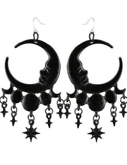 Boucles d&#39;Oreilles Sleepless Nights [NOIR]