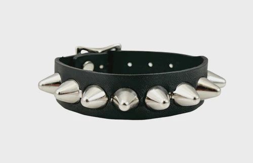 Bracelet En Cuir À Stud Argent FB379UK