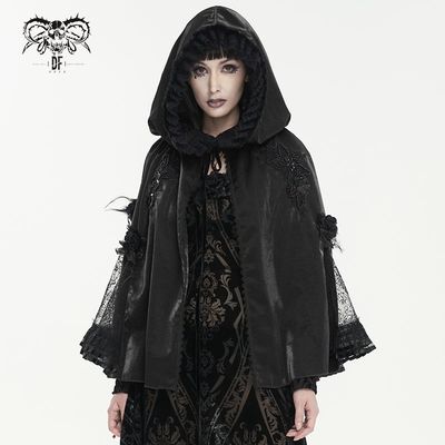 Rose &amp; Romance Black Cape CA03601