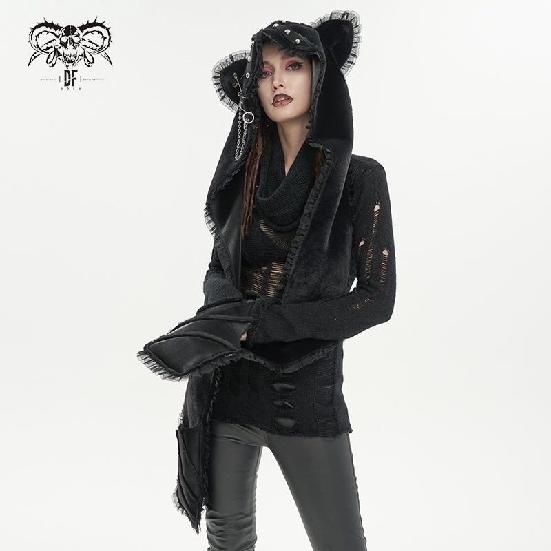 Kawaii Kitty Hood AS143