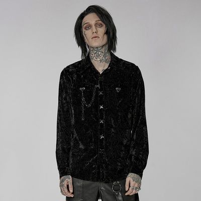 Shirt WY-1441 [BLACK][PLUS]
