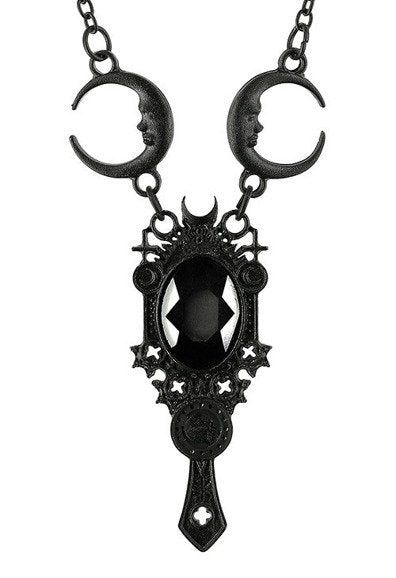 Dark Mirror Necklace
