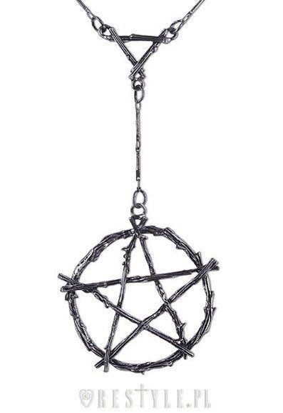 Branch Pentagram Necklace
