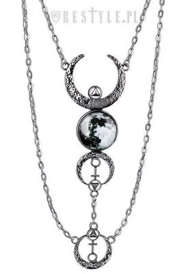 Full Moon Necklace [SILVER]