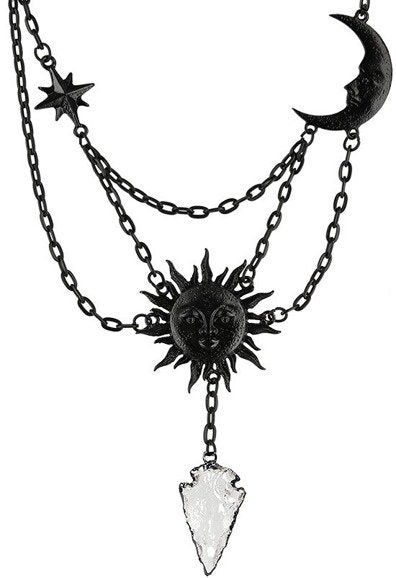 Collier Moon And Sun [NOIR]