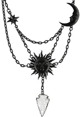 Collier Moon And Sun [NOIR]