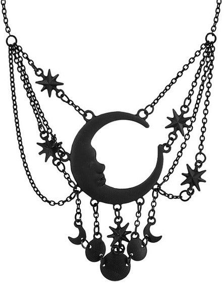 Sleepless Nights Necklace [BLACK]