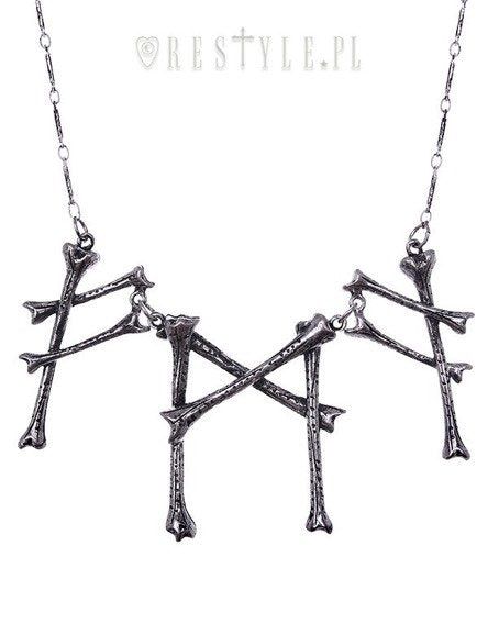 Runic Signs Necklace [SILVER]