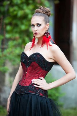 Corset Brys [VG-17539] [ROUGE]