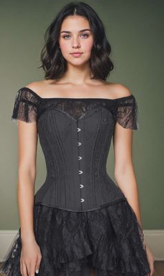 Overbust Corset [CDW-1283] [PLUS]