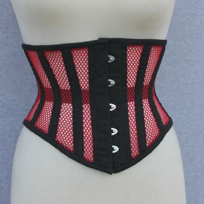 Red Mesh Corset TDA-NCS8541