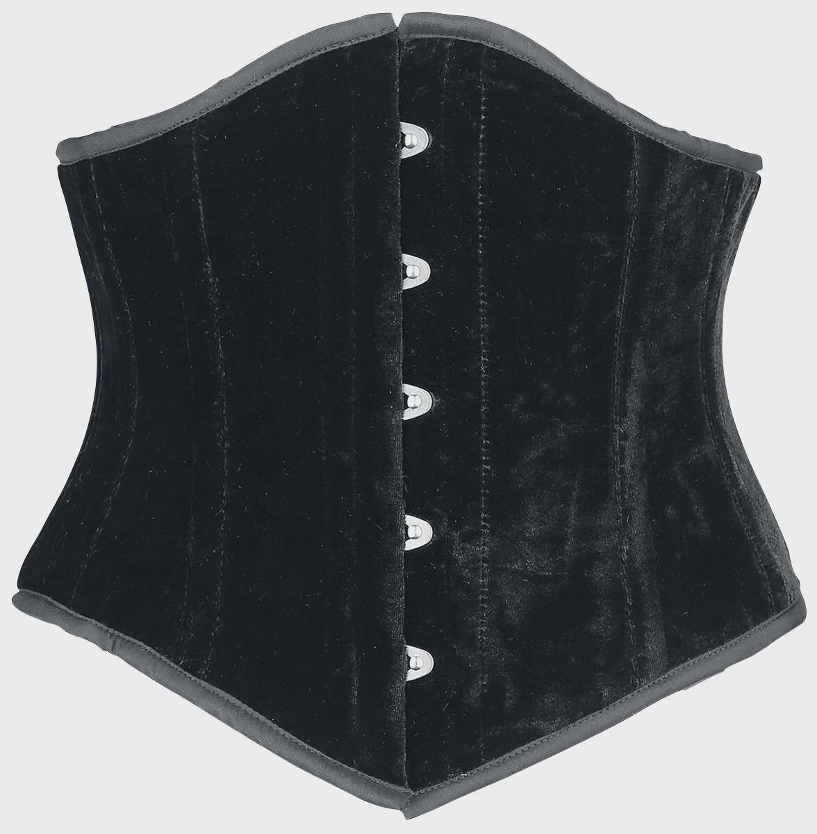 Sexy Waspie Corset [BLACK VELVET] [PLUS]