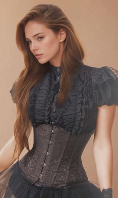 Ariel Brown Steampunk Underbust [CD-3502]