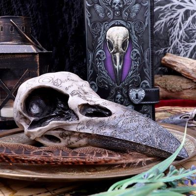 Edgar&#39;s Raven Skull [B1986F6]