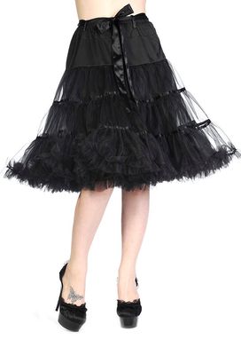 Ribbon Petticoat [SBN221] [BLACK]